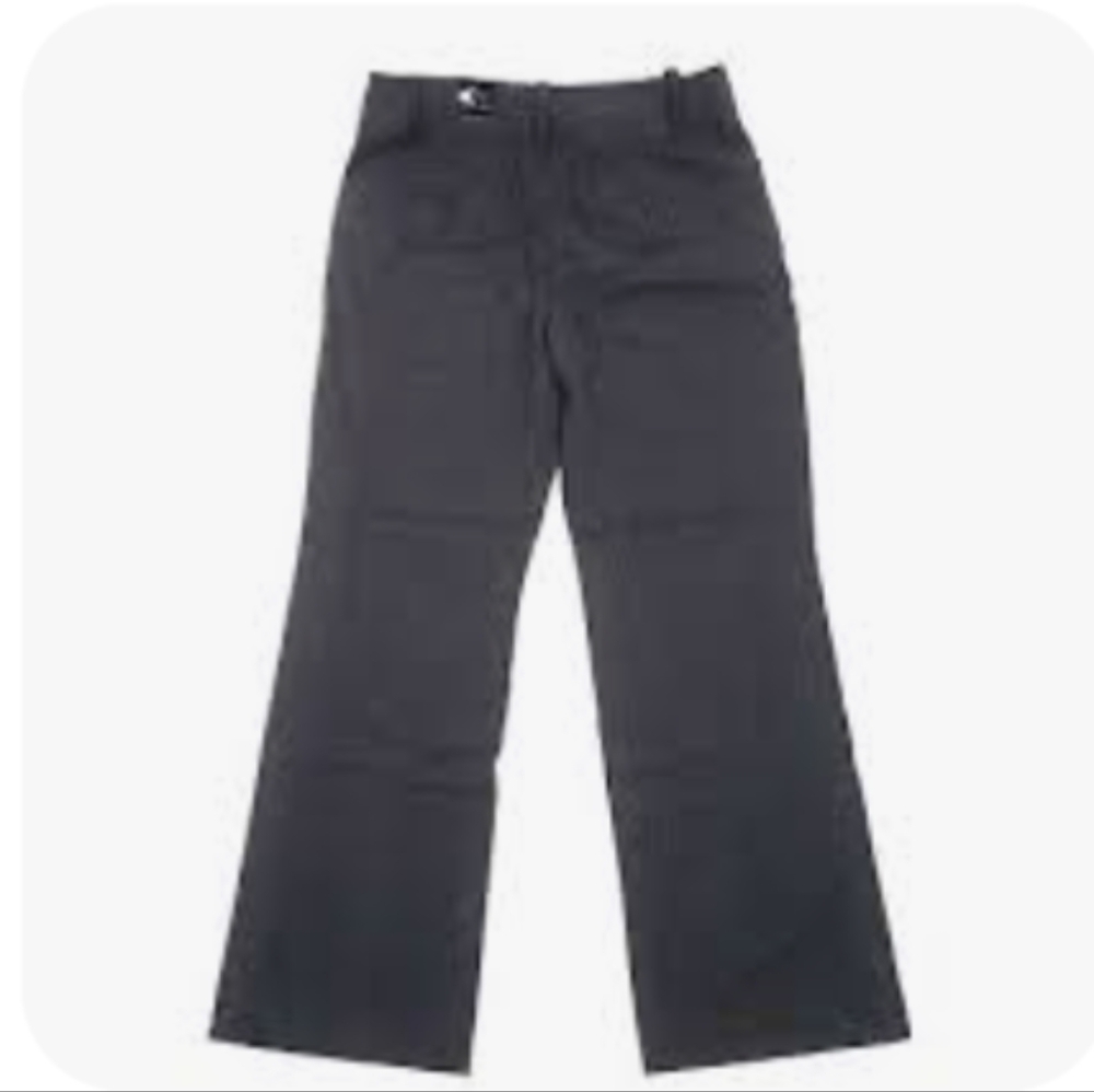 Women's Apostrophe Black Pinstripe Career Pants Size 14P
